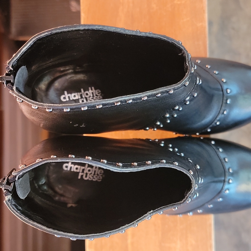 Charlotte Russe Black Bootie - Picture 3 of 7